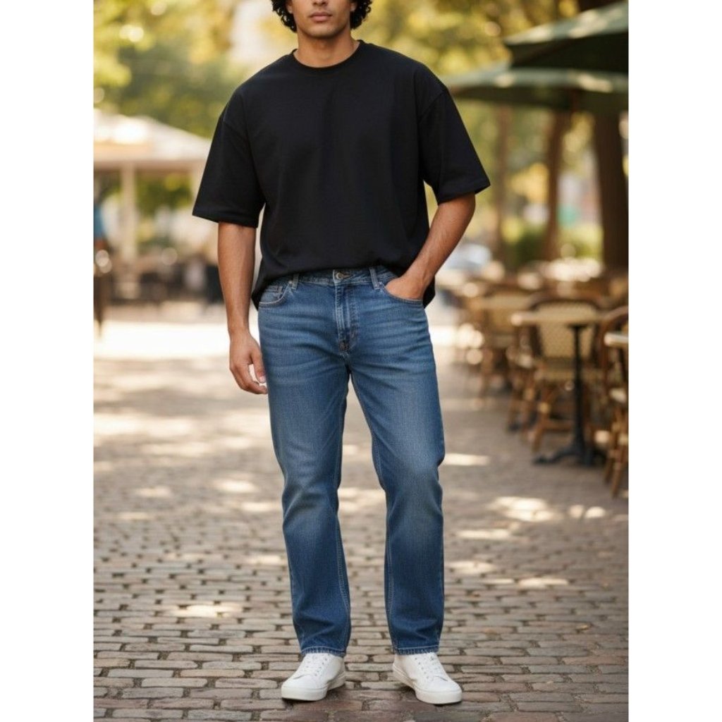 Mens Red Head Brand Relaxed Fit Jeans Size 44x30 Denim Blue